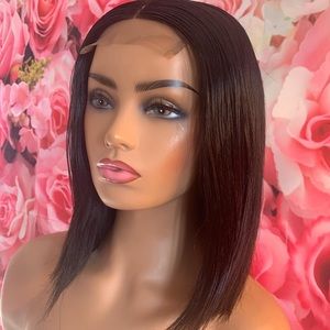 12 inch straight virgin human hair closure